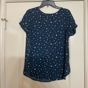 LC Lauren Conrad Women’s Heart Top